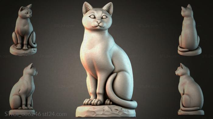 Animal figurines (STKJI_006246) 3D models for cnc