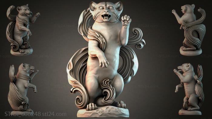 Animal figurines (STKJI_006248) 3D models for cnc