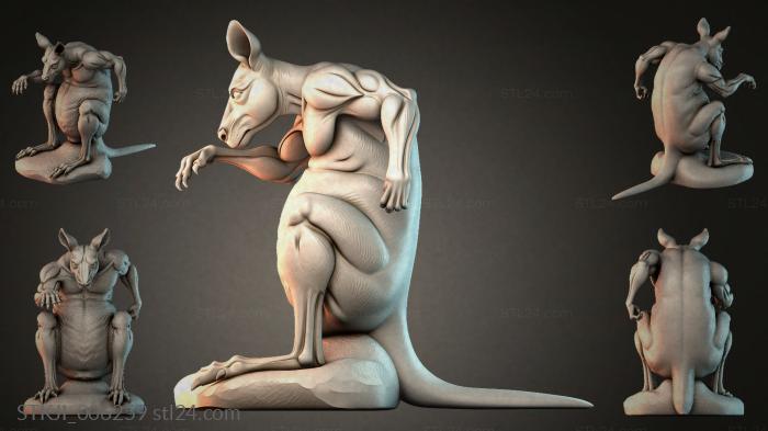Animal figurines (STKJI_006259) 3D models for cnc