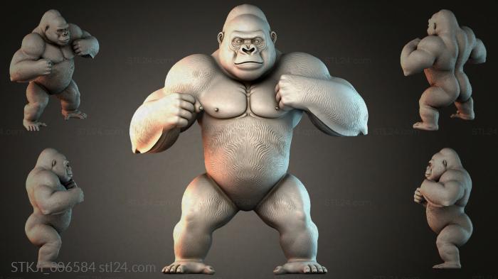 Animal figurines (STKJI_006584) 3D models for cnc