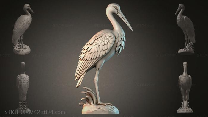 Animal figurines (STKJI_006742) 3D models for cnc