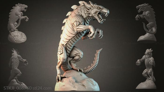 Animal figurines (STKJI_006760) 3D models for cnc