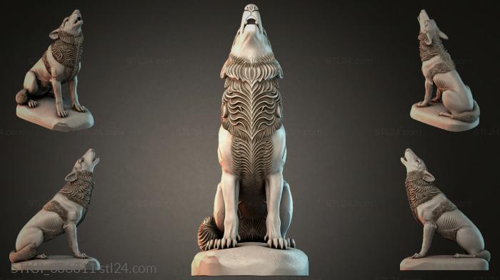 Animal figurines (STKJI_006811) 3D models for cnc