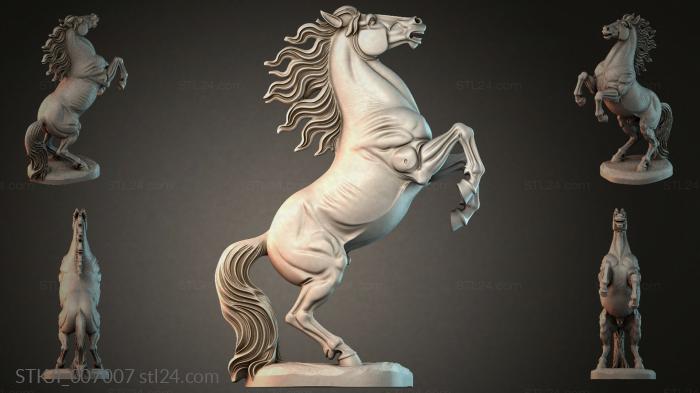Animal figurines (STKJI_007007) 3D models for cnc
