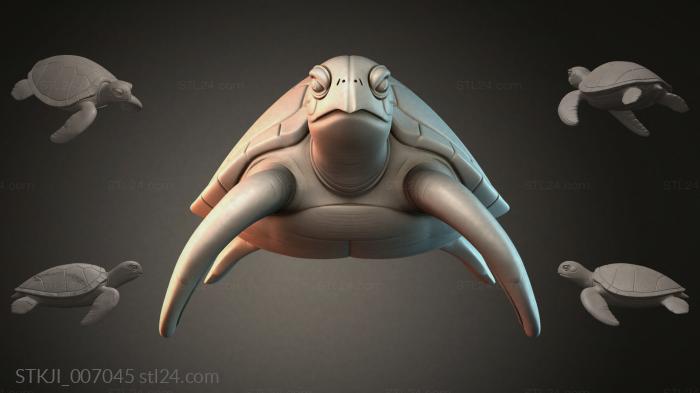 Animal figurines (STKJI_007045) 3D models for cnc