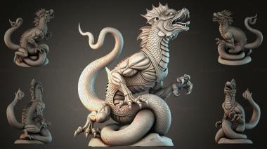 Animal figurines STKJI_007089 3d model