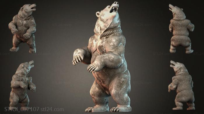 Animal figurines (STKJI_007107) 3D models for cnc