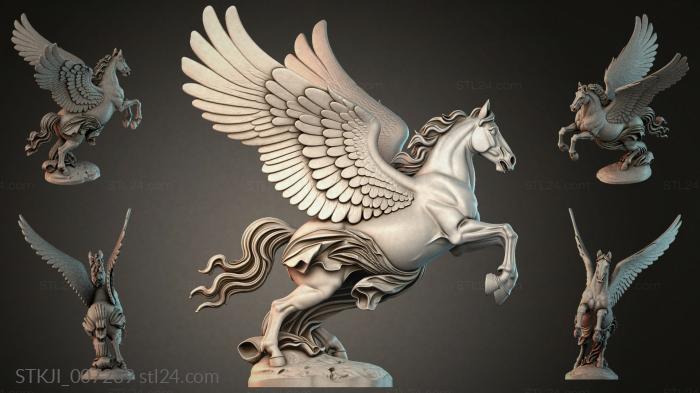 Animal figurines (STKJI_007289) 3D models for cnc