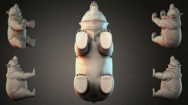 Animal figurines STKJI_007367 3d model