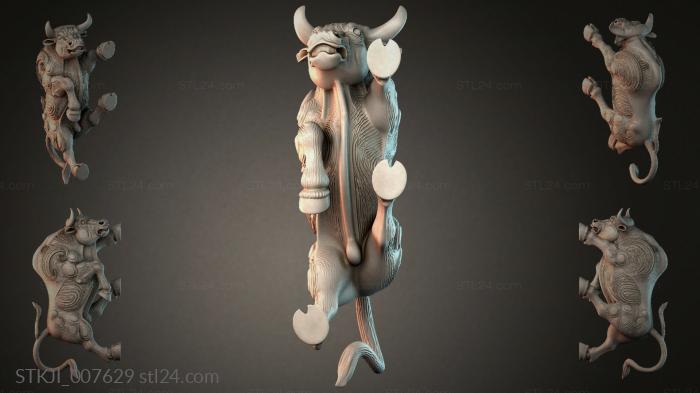 Animal figurines (STKJI_007629) 3D models for cnc