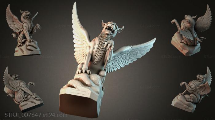Animal figurines (STKJI_007647) 3D models for cnc