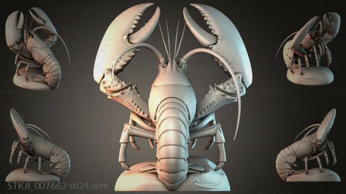 Animal figurines (STKJI_007662) 3D models for cnc