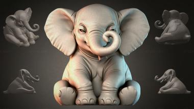 Animal figurines STKJI_007668 3d model