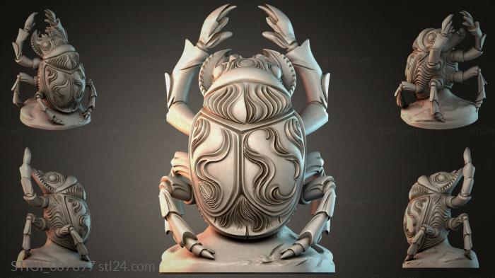 Animal figurines (STKJI_007697) 3D models for cnc