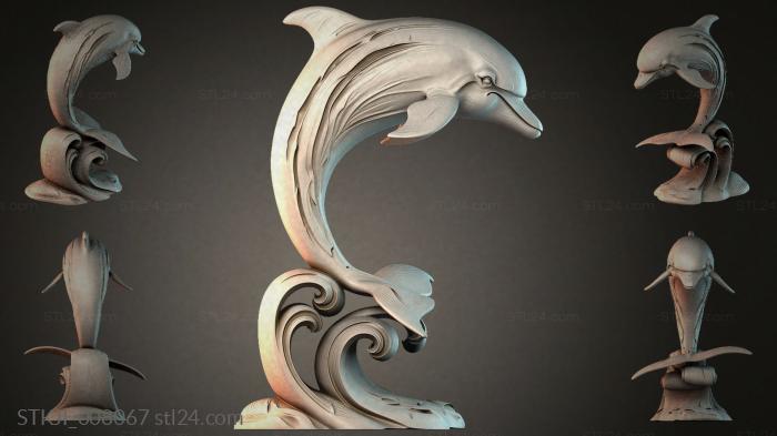 Animal figurines (STKJI_008067) 3D models for cnc