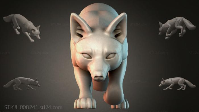 Animal figurines (STKJI_008241) 3D models for cnc