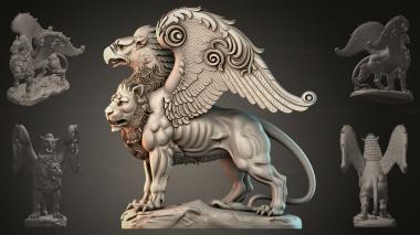 Animal figurines STKJI_008439 3d model