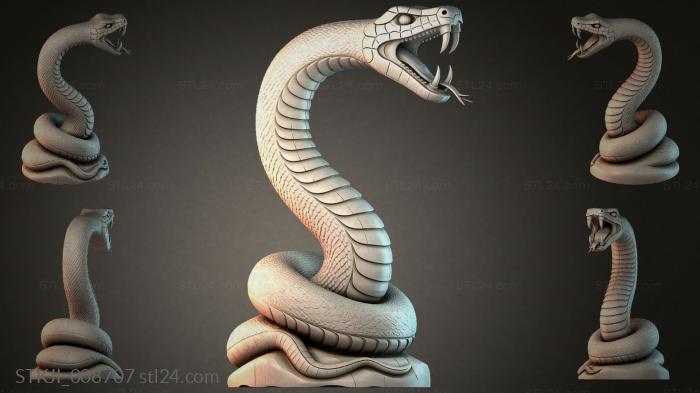 Animal figurines (STKJI_008707) 3D models for cnc