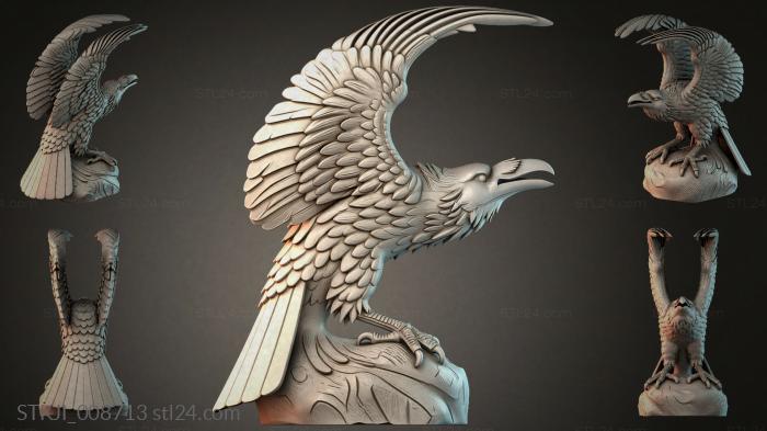 Animal figurines (STKJI_008713) 3D models for cnc