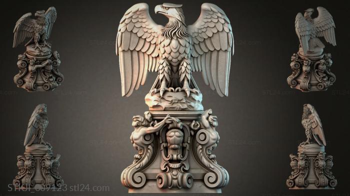 Animal figurines (STKJI_009123) 3D models for cnc