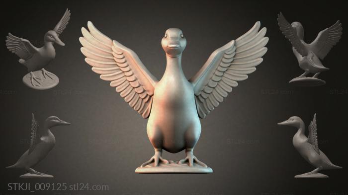 Animal figurines (STKJI_009125) 3D models for cnc