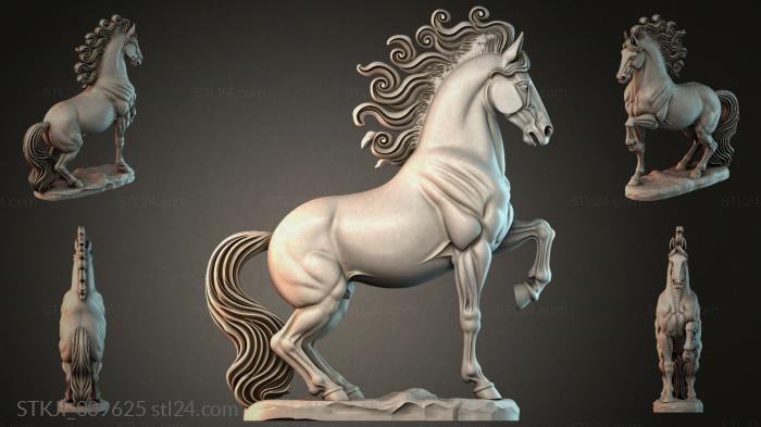 Animal figurines (STKJI_009625) 3D models for cnc