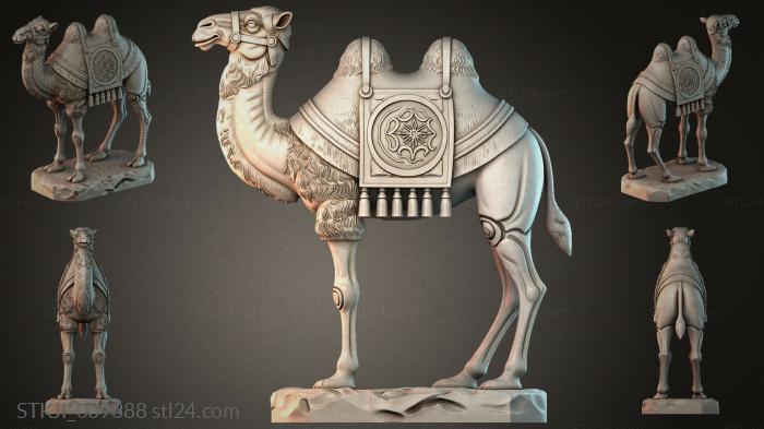 Animal figurines (STKJI_009688) 3D models for cnc