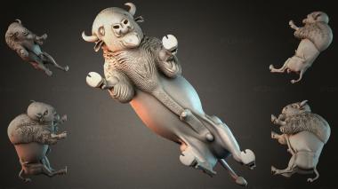 Animal figurines STKJI_009689 3d model