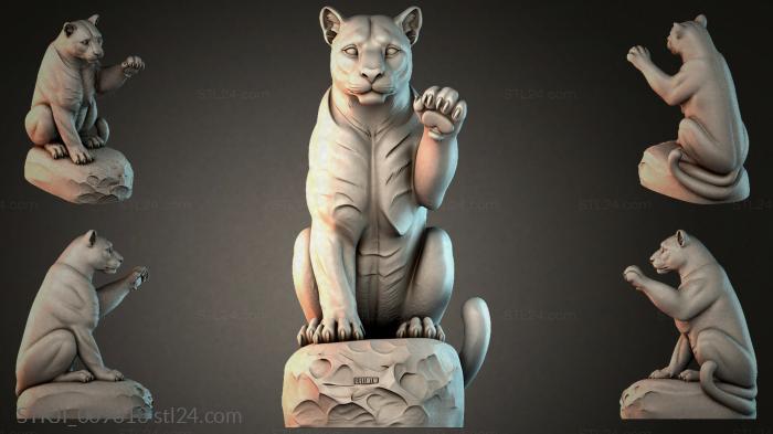 Animal figurines (STKJI_009813) 3D models for cnc