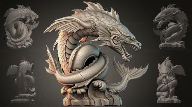 Animal figurines STKJI_009912 3d model