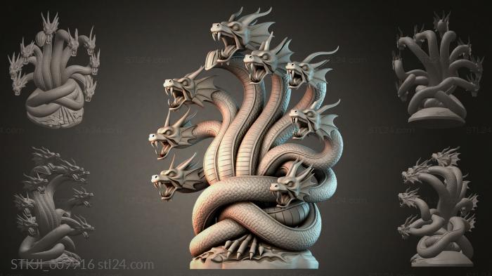 Animal figurines (STKJI_009916) 3D models for cnc