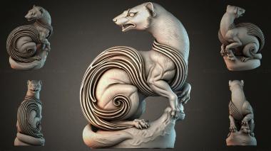 Animal figurines STKJI_009944 3d model