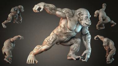 Animal figurines STKJI_009945 3d model
