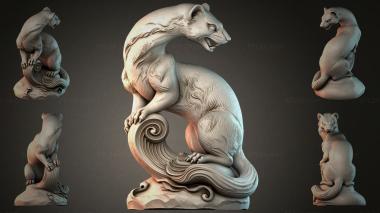 Animal figurines STKJI_009951 3d model