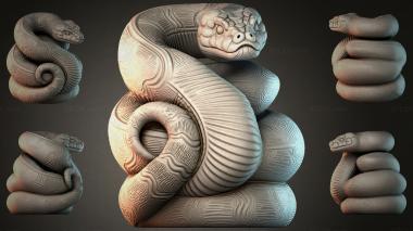Animal figurines STKJI_009954 3d model