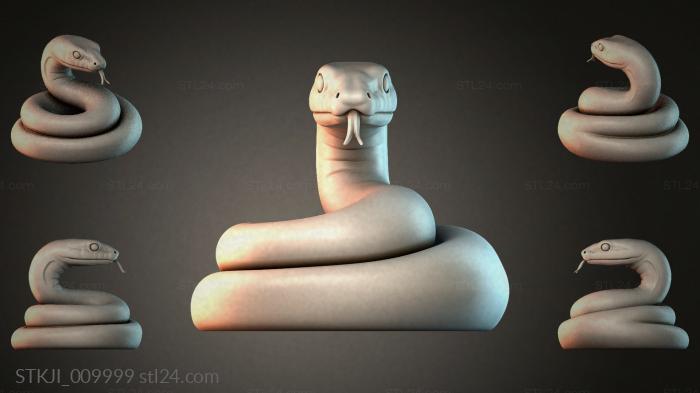 Animal figurines (STKJI_009999) 3D models for cnc