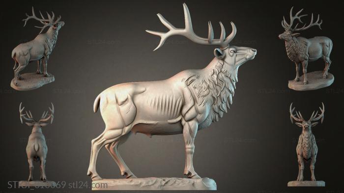 Animal figurines (STKJI_010069) 3D models for cnc