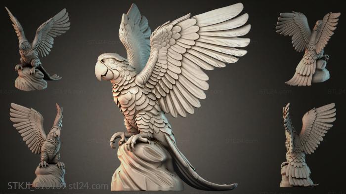 Animal figurines (STKJI_010109) 3D models for cnc