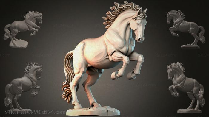 Animal figurines (STKJI_010290) 3D models for cnc