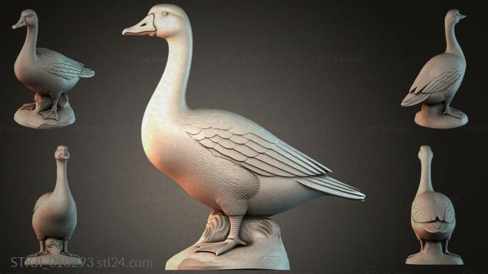 Animal figurines (STKJI_010293) 3D models for cnc