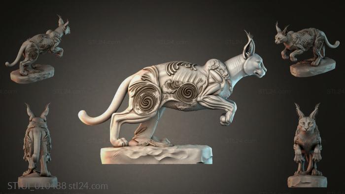 Animal figurines (STKJI_010488) 3D models for cnc