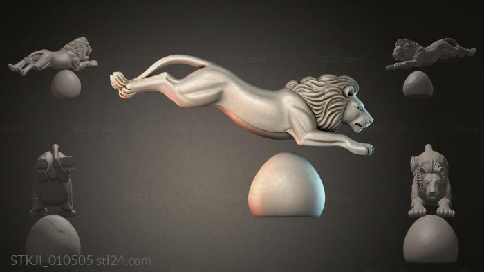 Animal figurines (STKJI_010505) 3D models for cnc