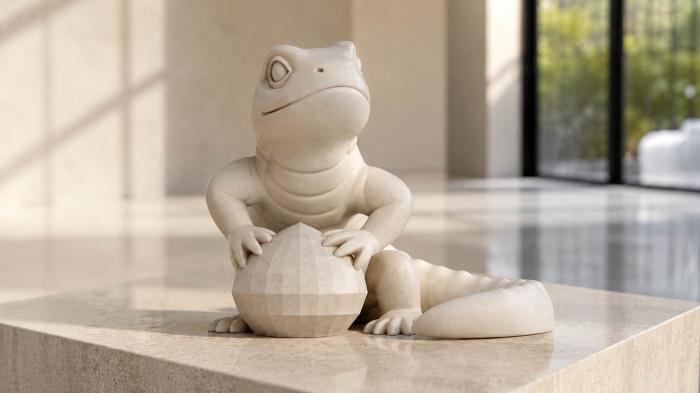 Hippopotamus Sitting with Cubs - Animal STL Model Set 3d STL model