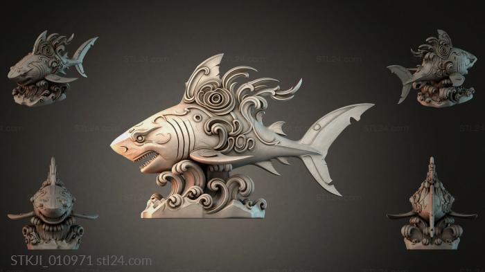 Animal figurines (STKJI_010971) 3D models for cnc