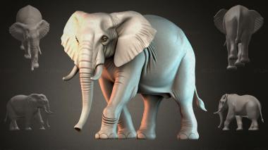 Animal figurines STKJI_011025 3d model