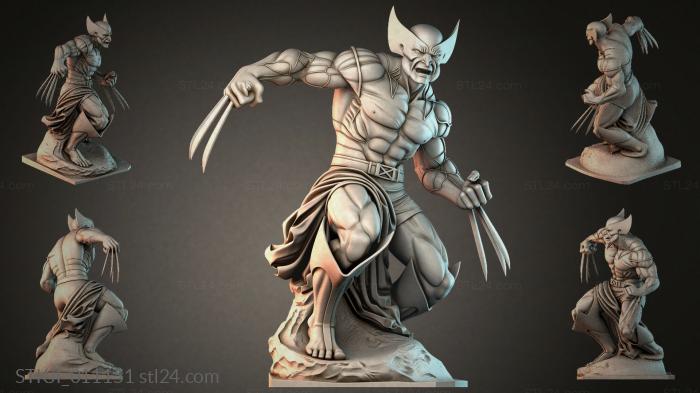 Animal figurines (STKJI_011151) 3D models for cnc