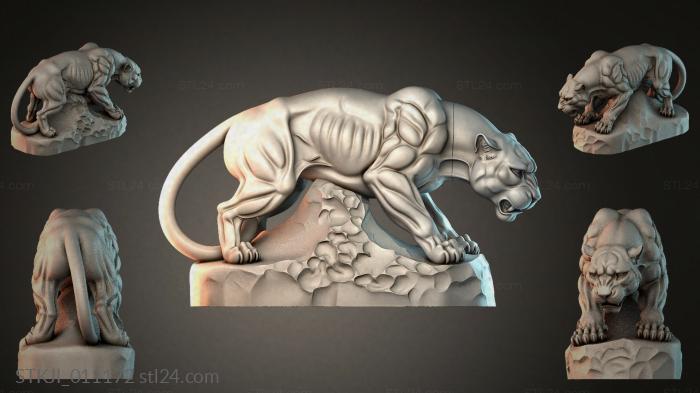 Animal figurines (STKJI_011172) 3D models for cnc