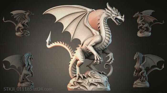 Animal figurines (STKJI_011185) 3D models for cnc
