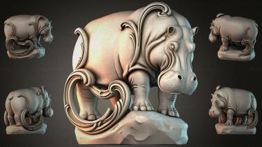 Animal figurines STKJI_011208 3d model