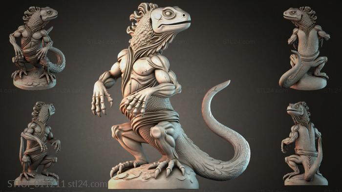 Animal figurines (STKJI_011211) 3D models for cnc